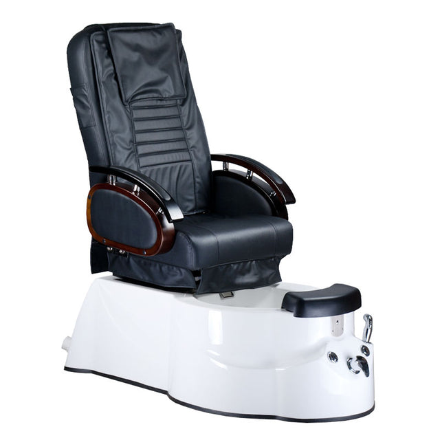 Fotel do pedicure z masażem BR-3820D Black - BVShop