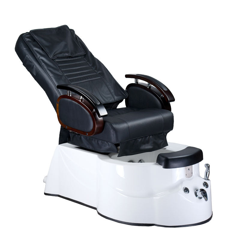 Fotel do pedicure z masażem BR-3820D Black - BVShop