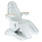 Electric armchair LUX Pedicure BG-273C by Beauty System, a sleek black electric cosmetic chair with three engines for comfort.