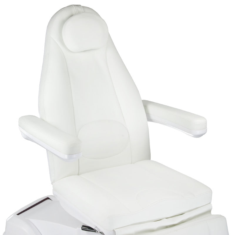 Elektryczny fotel kosmetyczny Mazaro BR-6672 White - BVShop