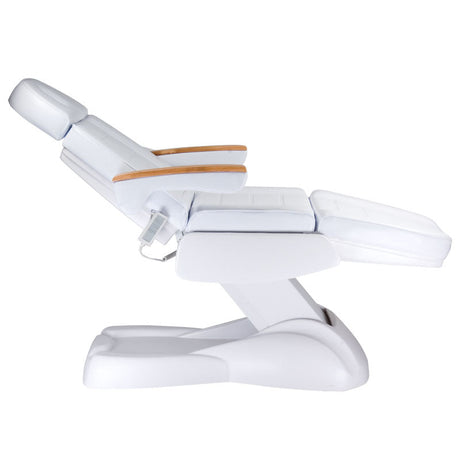 Electric cosmetic chair LUX BW-273B White - BVShop