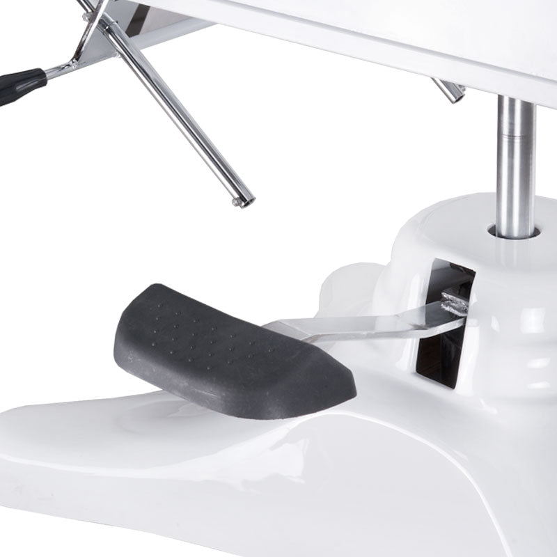 Fotel kosmetyczny hydrauliczny BD-8222 White - BVShop