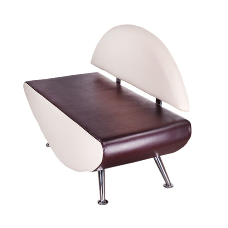 3-Kanapa do poczekalni Carini BD-6710 krem-brąz-3