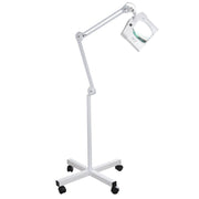 Beauty System BN-208L LED lamp with built-in loupe on tripod for detailed close-up examination and professional lighting.