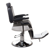 Fotel barberski LUMBER BH-31823 Black - BVShop