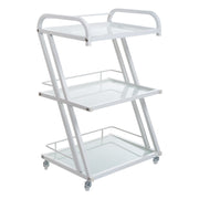 Beauty System Cosmetic Cabinet BD-6005 with mirrored doors and organized interior for makeup and skincare storage.