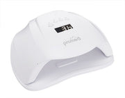 Beauty System 48W LED UV lamp for nails, PROMED UVL-54, with a sleek design and multiple light settings for professional nail curing.