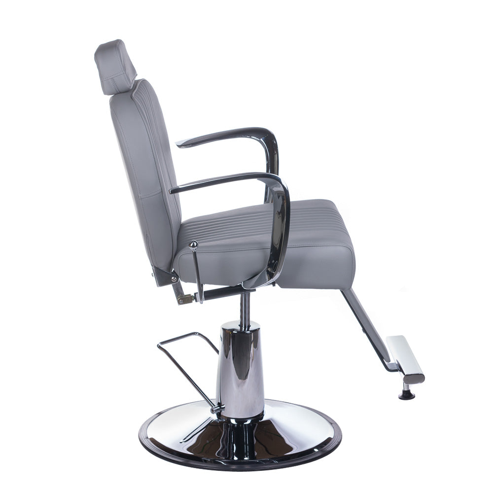 Fotel barberski OLAF BH-3273 Light gray - BVShop