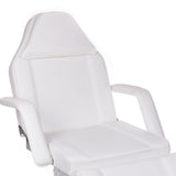 Cosmetic chair with troughs BW-262A white - BVShop