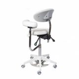 Medical stool with backrest BD-Y914 White - BVShop