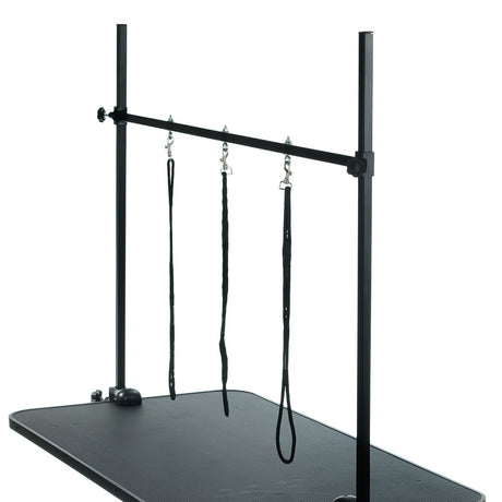 3-Stół groomerski hydrauliczny XL 3 smycze BP-101-3