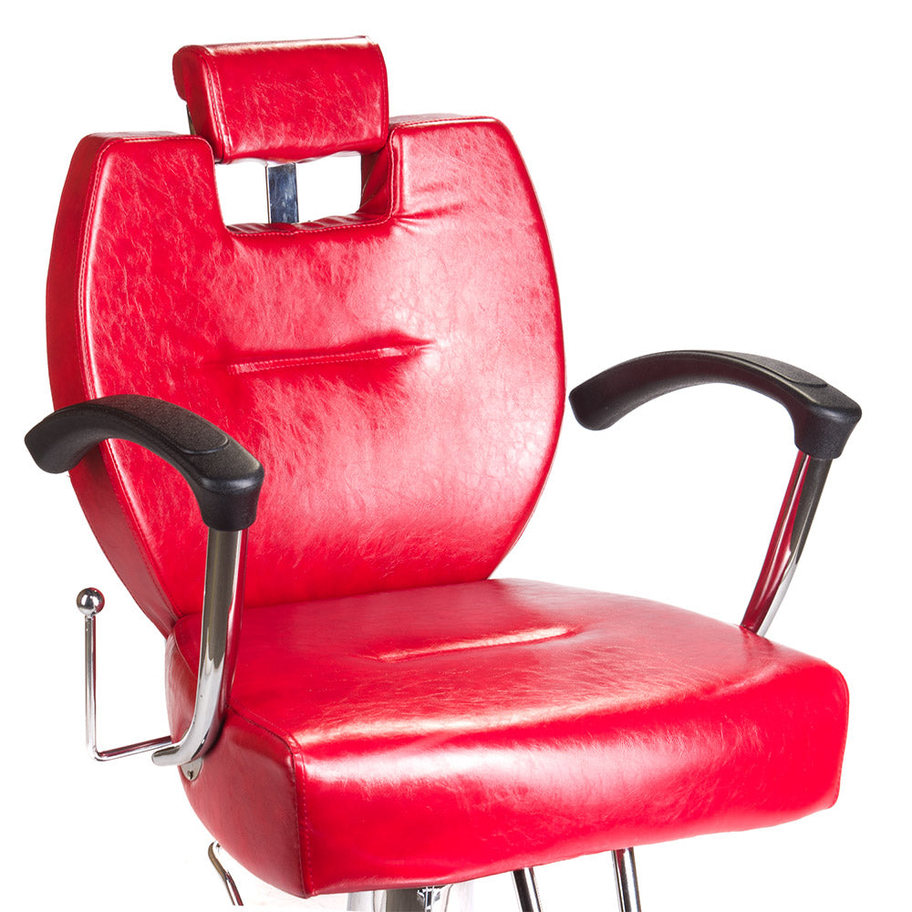 Fotel barberski HEKTOR BH-3208 Red - BVShop