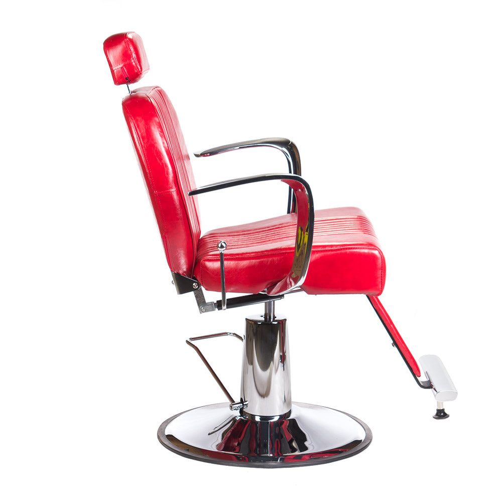 OLAF BH-3273 Barber Chair – Red - BVShop