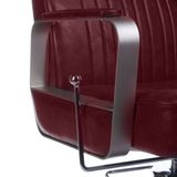 Fotel barberski HOMER BH-31237 Cherry - BVShop