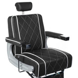Barber chair ODYS BH-31825M Black matte - BVShop