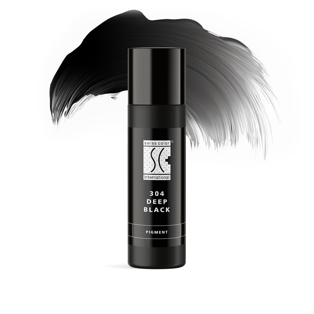 Swiss Color 304 Deep Black Acu Zīmulis Pigments 10ml