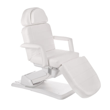 Elektryczny fotel kosmetyczny BR-6622 white - BVShop