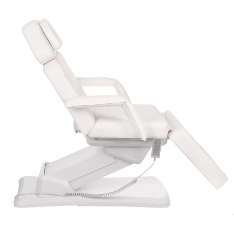 Electric cosmetic chair BR-6622 White - BVShop