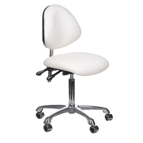 Taboret kosmetyczny BY-8377 white - BVShop