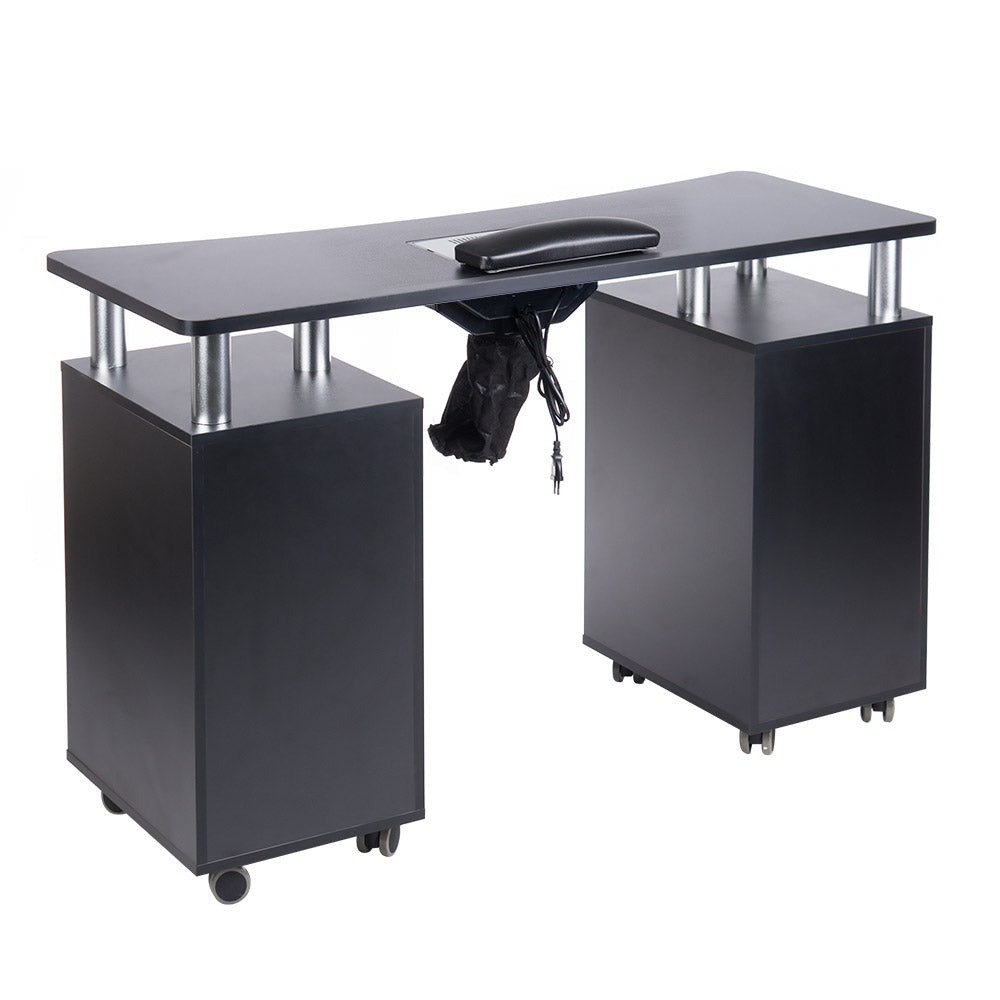Manicure table with a dust outlet hole BD-3425+O Cza - BVShop