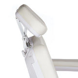 6-Elektryczny fotel kosmet podgrzewany BR-6686 biały-6