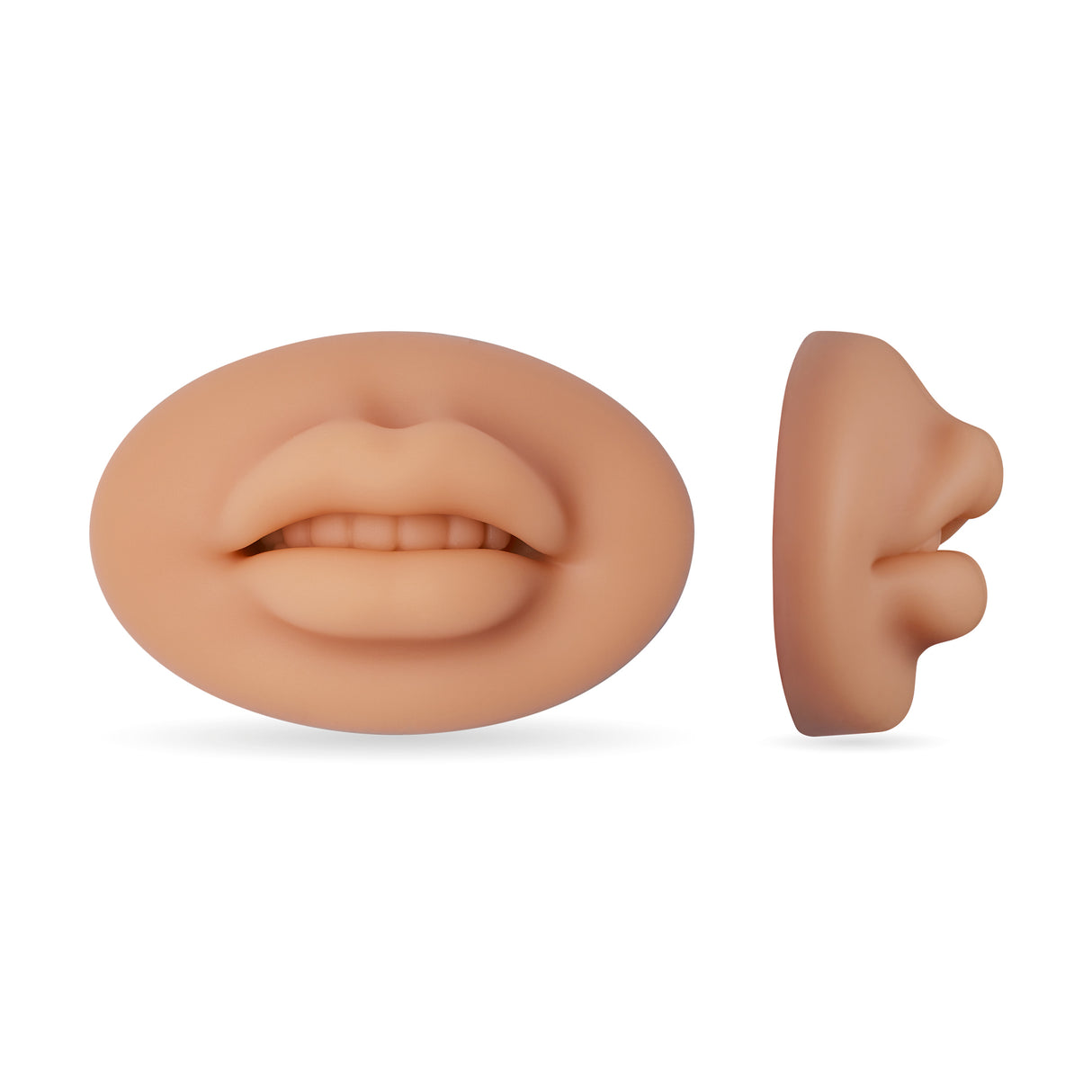 Swiss Color 3D Практическая губа Мягкий силикон Светлый/Темный