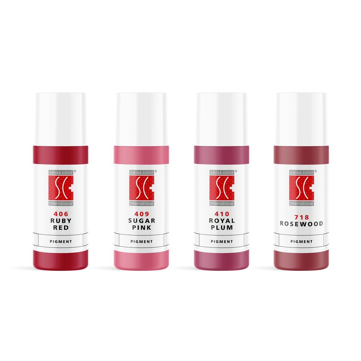 Swiss Color Pink Obsession pigmentu komplekts 4×5ml