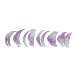 ÉLAN Lash Lift Silicone Pad Set VIOLET MULTI-CURL U–DD (6 Pairs) — 4