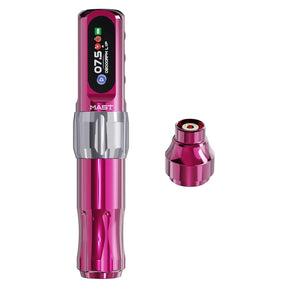 Mast Tattoo Tour 2 Pro Wireless Tattoo Machine Pen 3.5mm Stroke Pink - BVShop