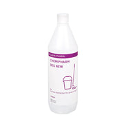 Chemipharm Des New surface disinfection concentrate in a 1000ml bottle, used for sanitizing and disinfecting various surfaces.