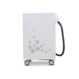 Cooling machine for salon and clinic laser procedure comfort support