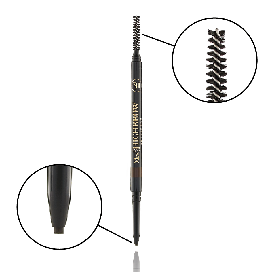 Mrs Highbrow Micro Brow Liner Warm Brown - BVShop