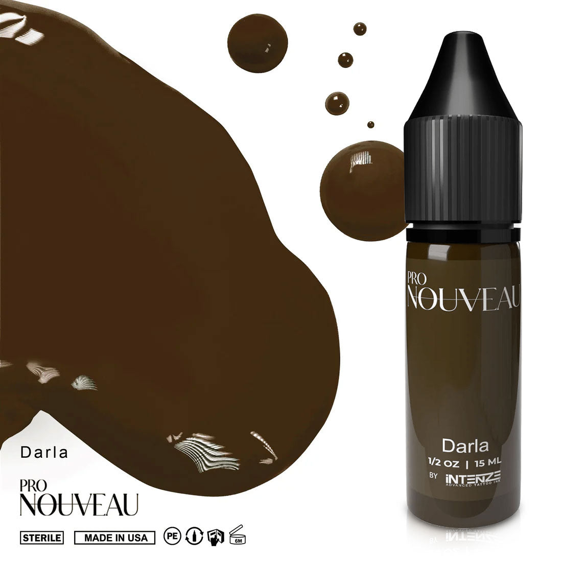 Pro Nouveau uzacu kolekcija no Intenze 6x15ml