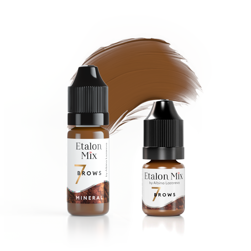 Etalon Mix Minerālu Līnija Nr.7 Pekanriekstu Pigments 5ml/10ml