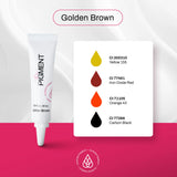 The Pigment для микроблейдинга Golden Brown Пигмент 10мл