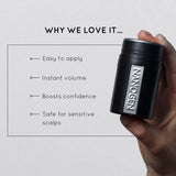 Волокна для утолщения волос Nanogen светло-коричневые 15g