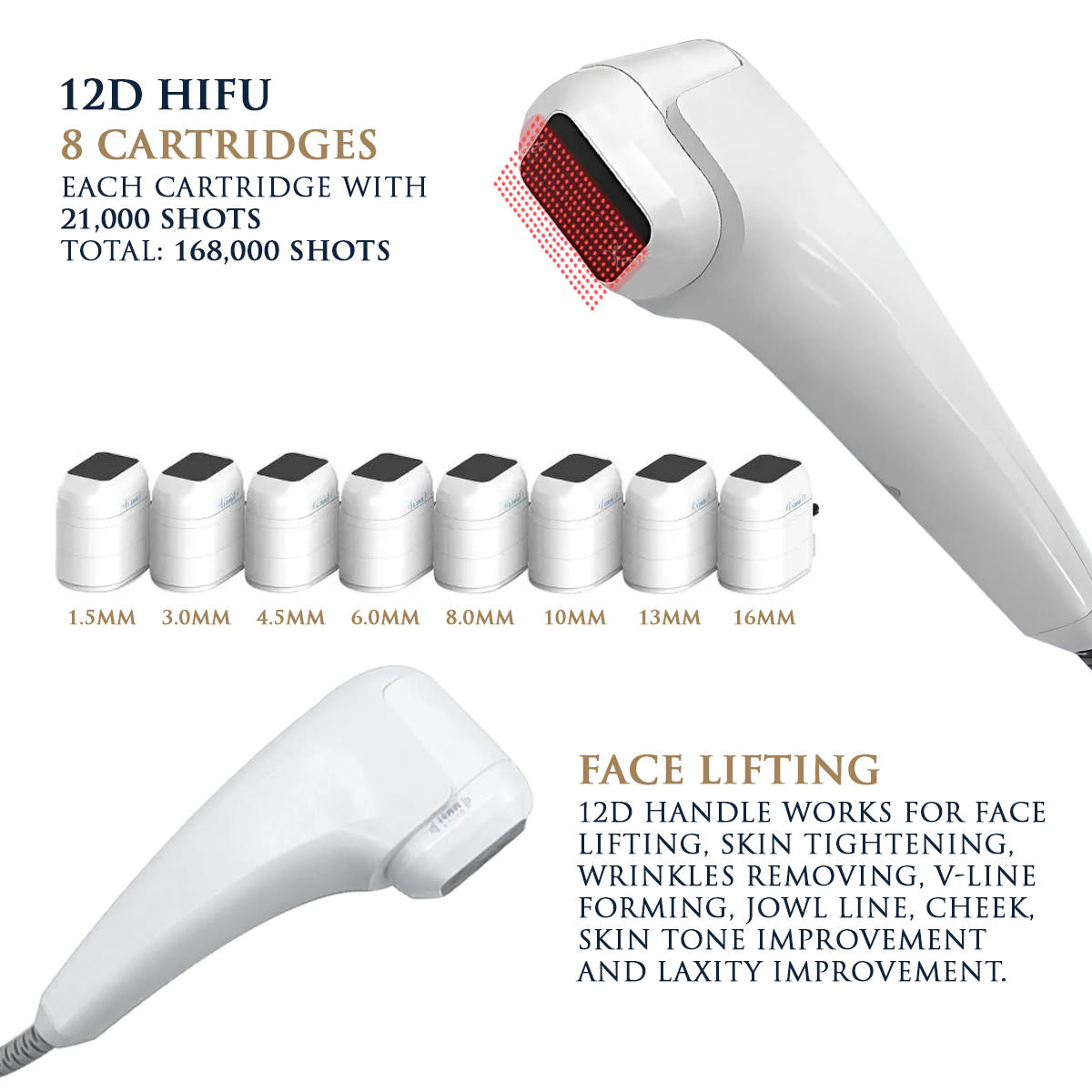 Skin Monarch 5 в 1 Многофункциональный HIFU аппарат 