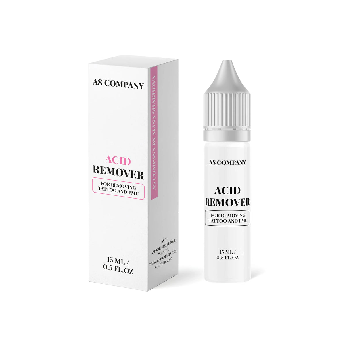 AS COMPANY Средство для удаления кислот (pH 3.1) 15ml