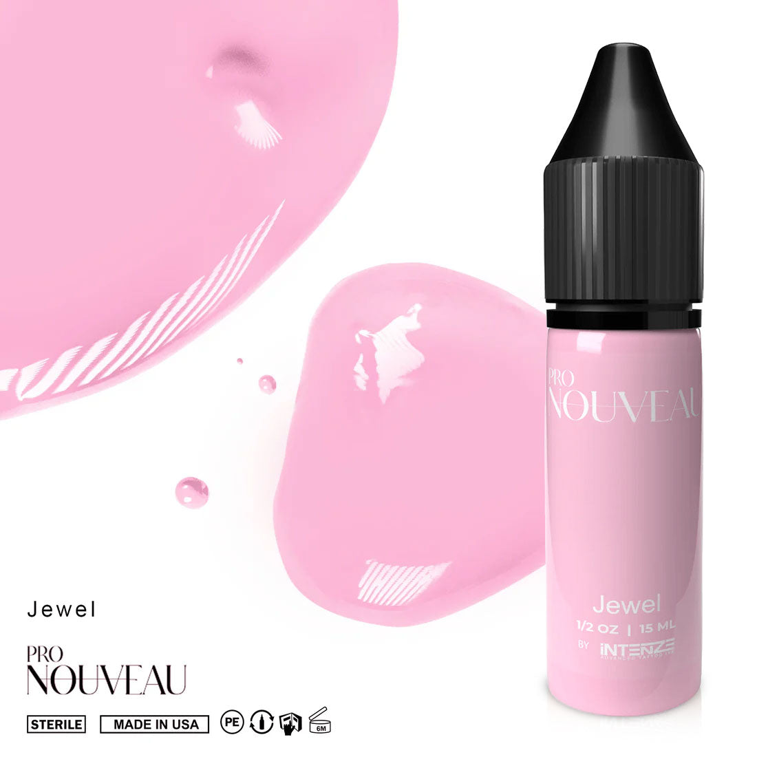 Коллекция румян для губ Pro Nouveau от Intenze 6x15ml