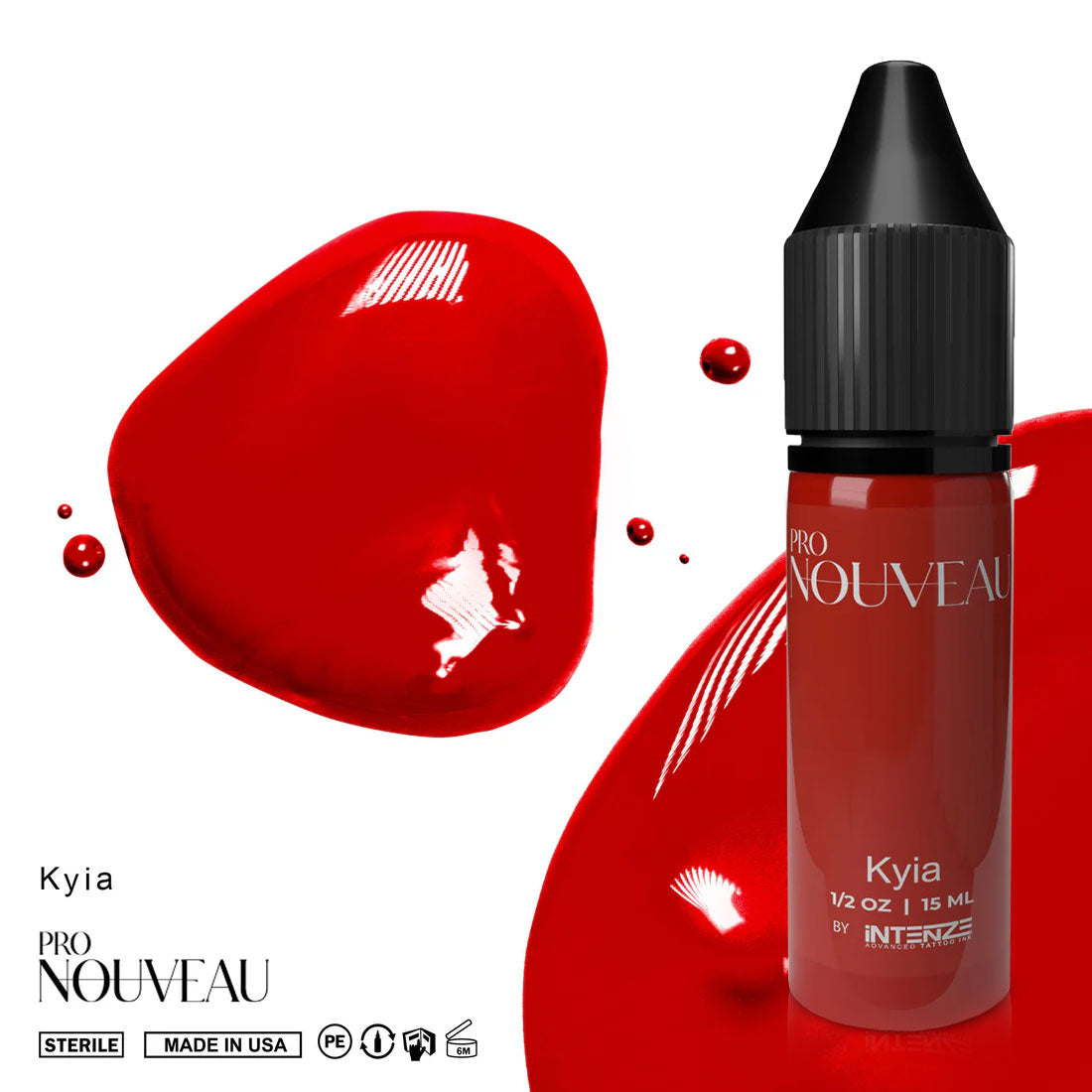 Коллекция помад Pro Nouveau от Intenze 6x15ml