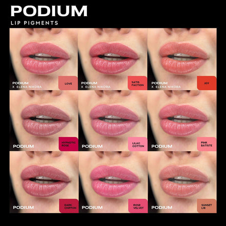 Podium X Elena Nikora Apmierinātības pigments