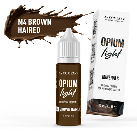AS COMPANY M4-brūniem matiem minerāls (OPIUM LIGHT) 6/15ml