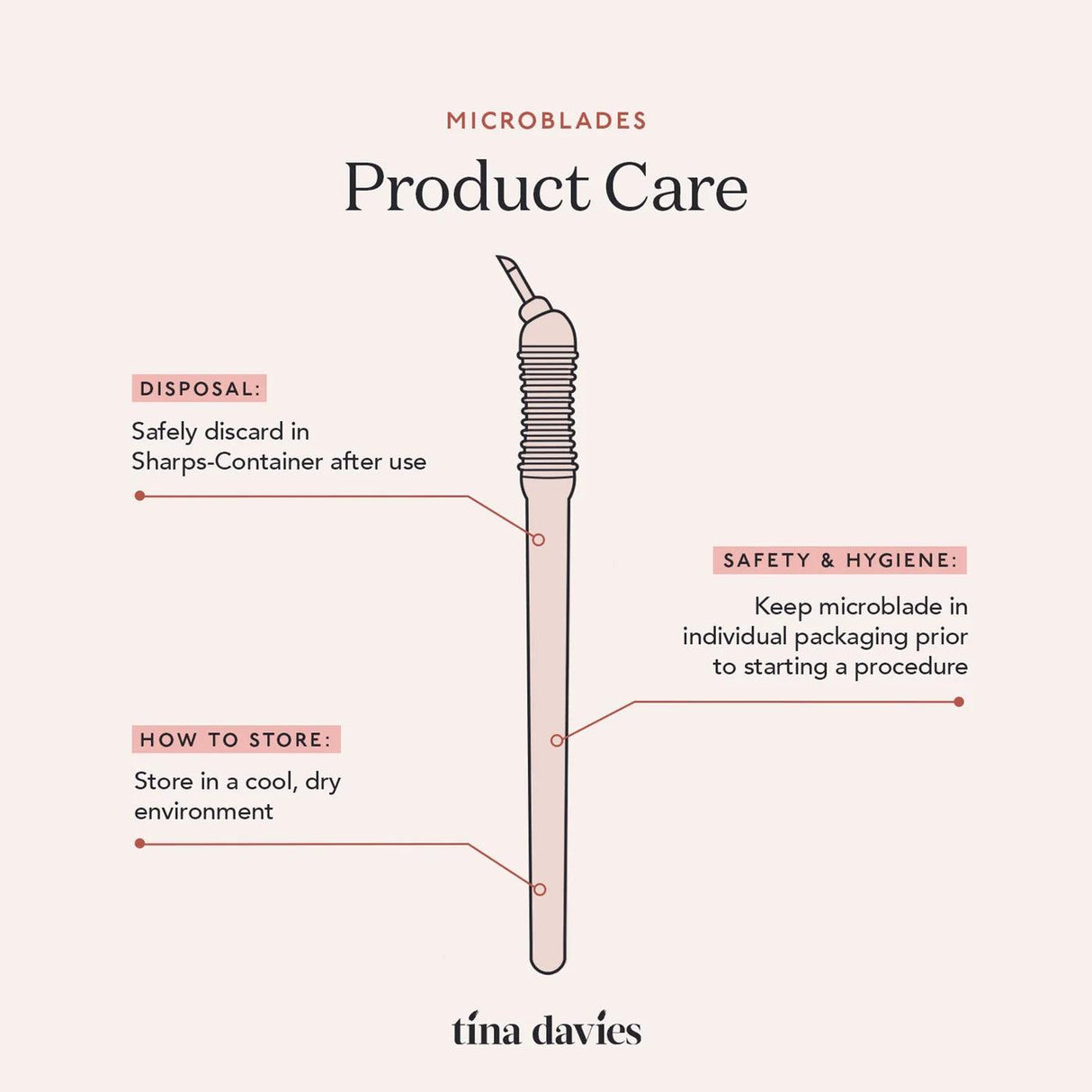 Tina Davies Microblading Sampler Pack 8pcs - BVShop