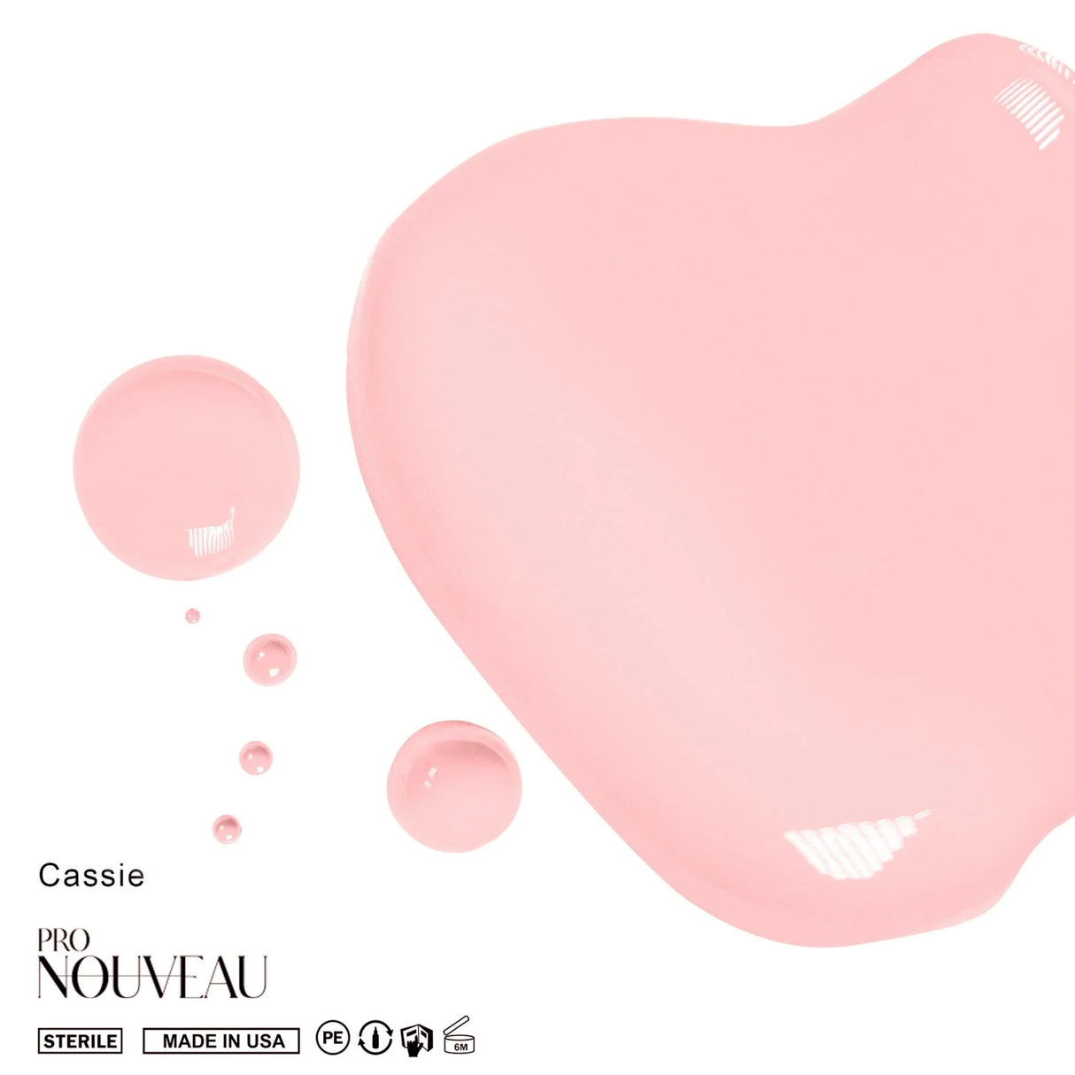 Pro Nouveau vaigu sārtuma lūpu pigmenti no Intenze Cassie 15ml