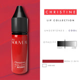 Пигменты для губ Pro Nouveau от Intenze Christine 15ml