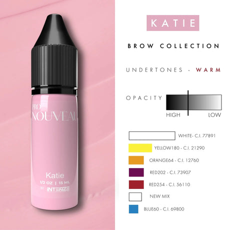 Румяна для губ Pro Nouveau Blush Lip Pigments от Intenze Katie 15ml