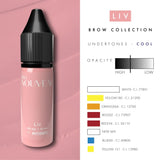 Румяна для губ Pro Nouveau Lip Pigments от Intenze Liv 15ml