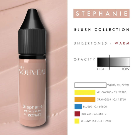 Румяна для губ Pro Nouveau Blush Lip Pigments от Intenze Stephanie 15ml