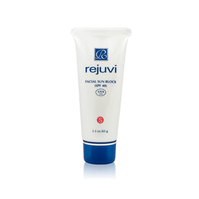 Rejuvi S Facial Sunblock SPF40 Tinted 65g tube for daily facial sun protection