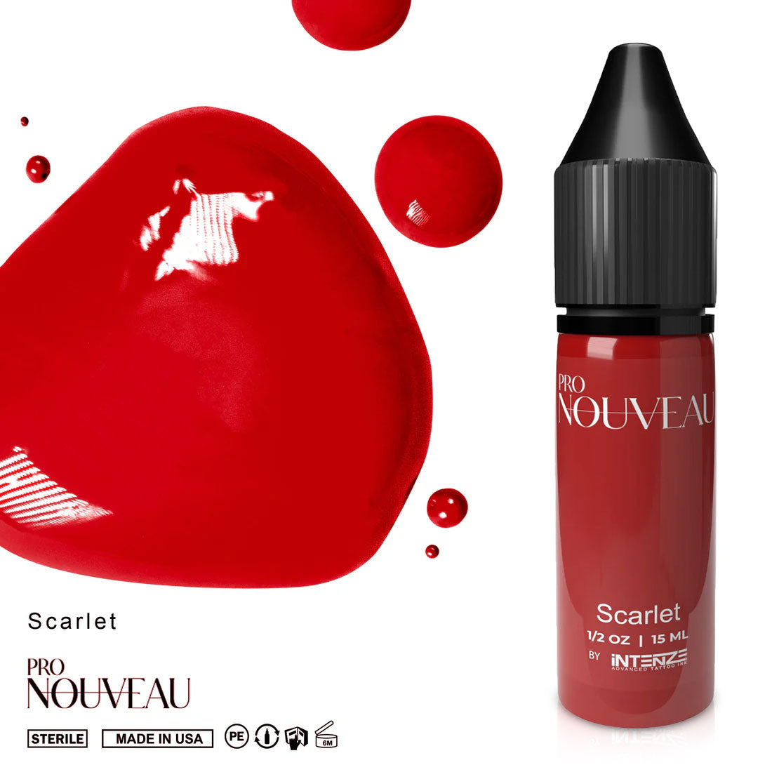 Коллекция помад Pro Nouveau от Intenze 6x15ml